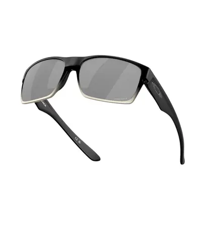 Óculos Oakley Two Face Machinist Matte Black Chrome Iridium