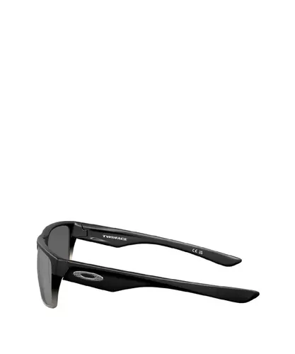 Óculos Oakley Two Face Machinist Matte Black Chrome Iridium