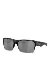 Óculos Oakley Two Face Machinist Matte Black Chrome Iridium
