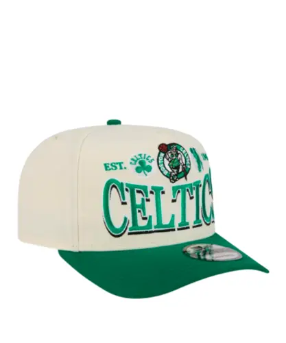 Boné New Era 9FIFTY A-Frame Boston Celtics NBA Verde