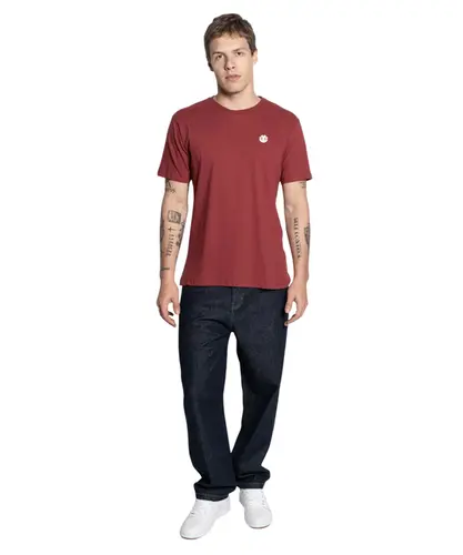 Camiseta Element Basic Crew Color Vinho