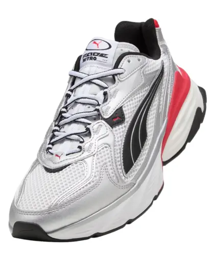 Tênis Puma Fade Nitro LS Metalizado Vermelho