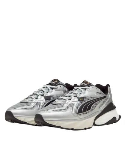 Tênis Puma Fade Nitro LS Cinza Metalizado