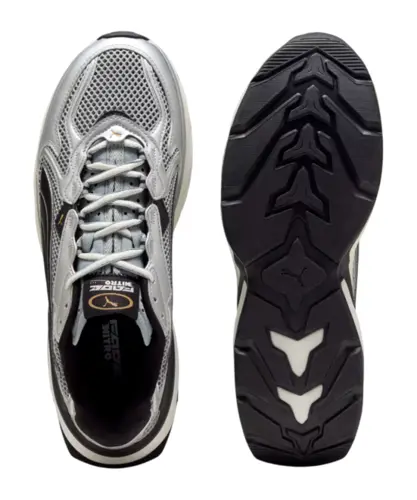 Tênis Puma Fade Nitro LS Cinza Metalizado