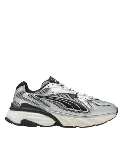Tênis Puma Fade Nitro LS Cinza Metalizado
