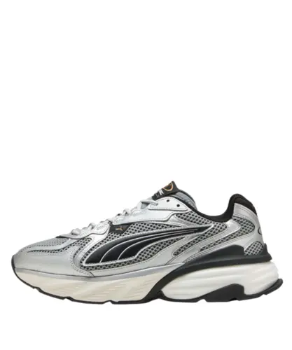 Tênis Puma Fade Nitro LS Cinza Metalizado