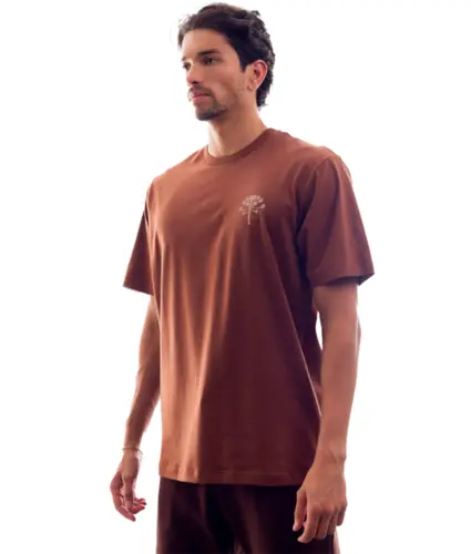 Camiseta Kayland Comfort Araucária Chocolate