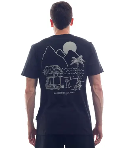 Camiseta Kayland Essential Paraíso Preto