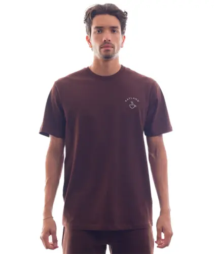 Camiseta Kayland Malhão Xícara Marrom Café