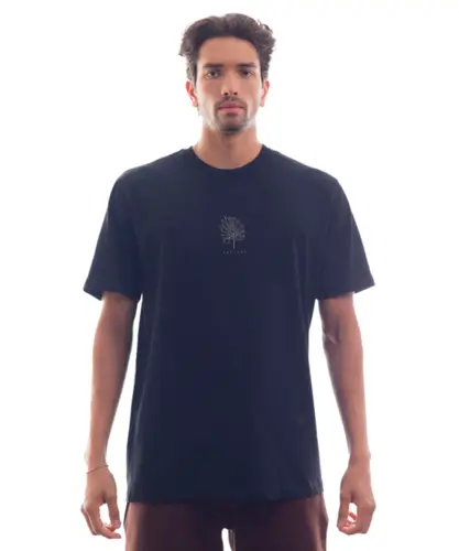 Camiseta Kayland Malhão Folha Solta Preto