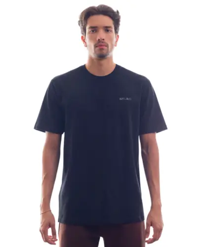 Camiseta Kayland Malhão Natural Preto