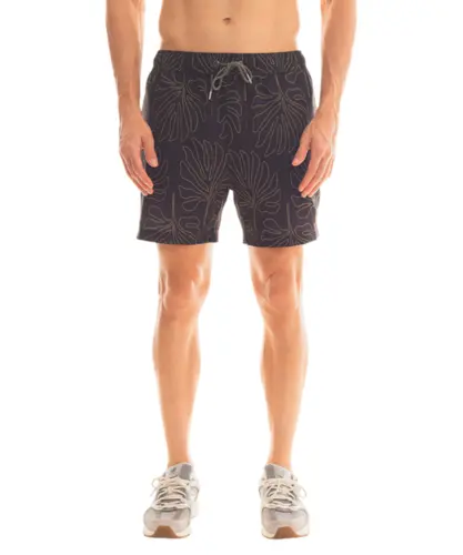 Shorts Kayland Volley Folha Preto