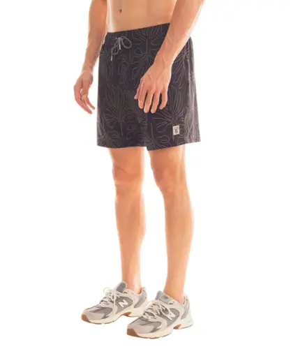 Shorts Kayland Volley Folha Preto
