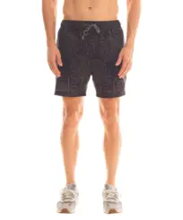 Shorts Kayland Volley Folha Preto