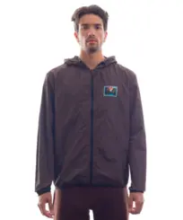 Jaqueta Kayland Windbreaker View Marrom Colina