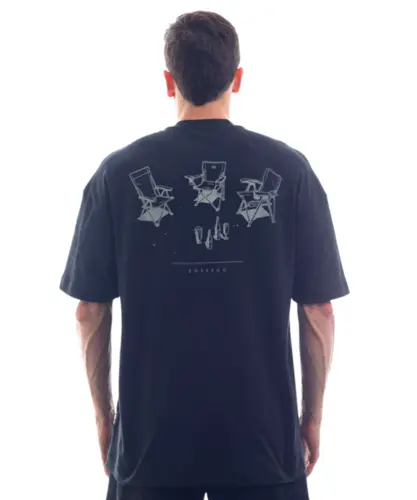 Camiseta Kayland Wide Sossego Preto