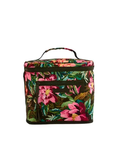 Mini Cooler Farm Farofa Painted Flower Verde