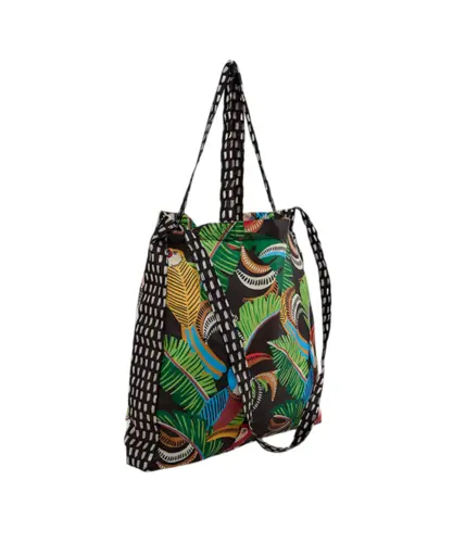 Bolsa Farm Me Leva Tucanos e Folhagens