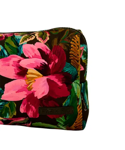 Necessaire Farm Ora Bolas G Painted Flowers