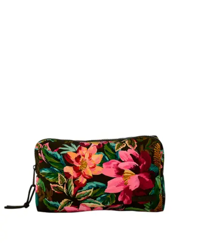 Necessaire Farm Ora Bolas G Painted Flowers