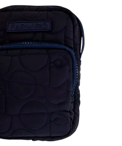 Bolsa Farm Da Gema Puffer Azul