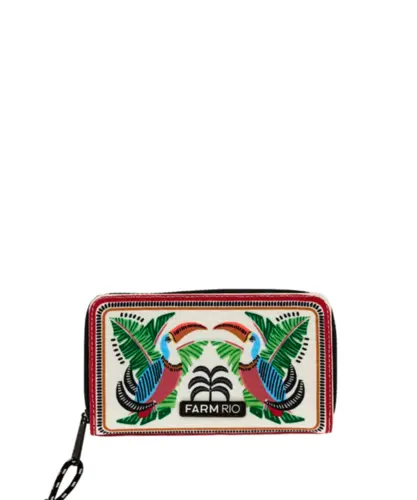 Carteira Farm Astral Tucanos Com Folhagens