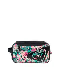Necessaire Roxy Esportiva Paradise Preto Rosa