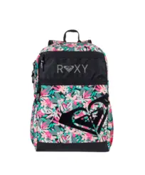 Mochila Roxy Esportiva Paradise Preto Rosa