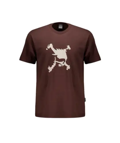 Camiseta Oakley Heritage Skull Tee Marrom