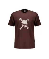 Camiseta Oakley Heritage Skull Tee Marrom