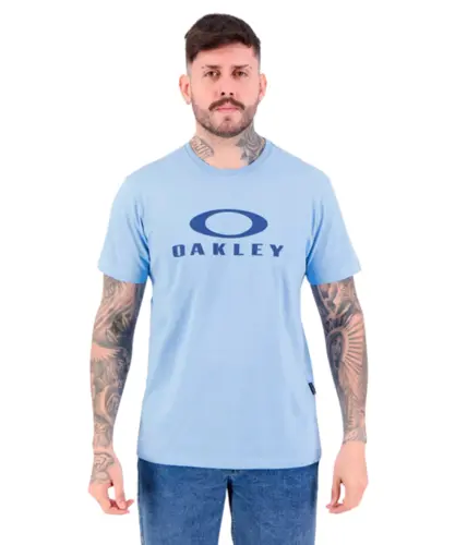 Camiseta Oakley O Bark SS Azul Claro