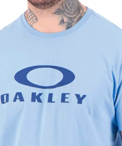 Camiseta Oakley O Bark SS Azul Claro