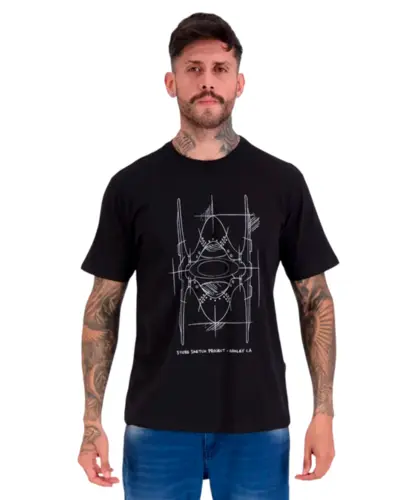 Camiseta Oakley O-Store Sketch SS Preto