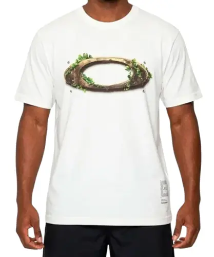 Camiseta Oakley Natureverse Rusty Ellipse Off White