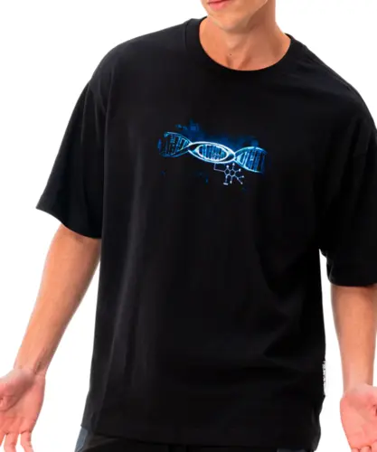 Camiseta Oakley Ellipse DNA Preto