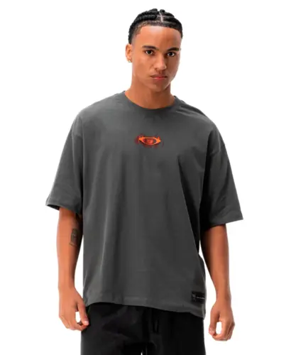 Camiseta Oakley Mad Science Logo Cinza Escuro