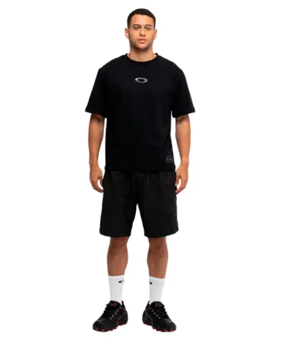 Camiseta Oakley Teeth Footprint Preto