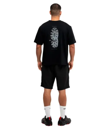 Camiseta Oakley Teeth Footprint Preto