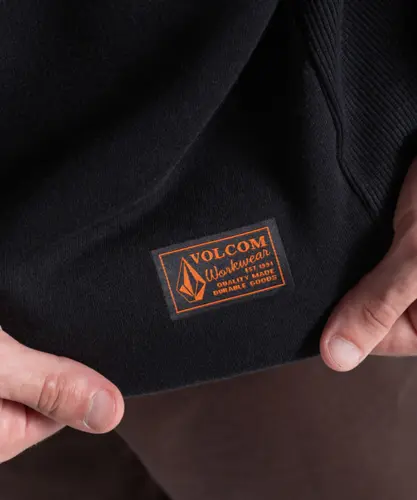 Moletom Volcom Careca Operzone Preto