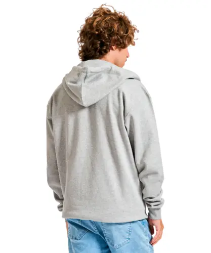 Moletom Volcom Canguru Single Stone Mescla Cinza