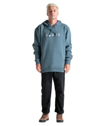 Moletom Volcom Stone Lunar Cinza Chumbo