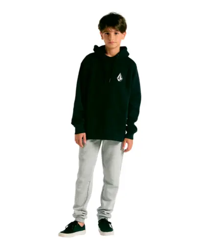 Moletom Volcom Iconic Stone Juvenil Preto