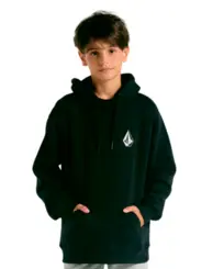 Moletom Volcom Iconic Stone Juvenil Preto