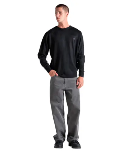 Moletom Volcom Tricot Classic Stone Preto