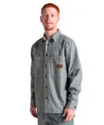 Camisa Volcom Levelstone Antique Black