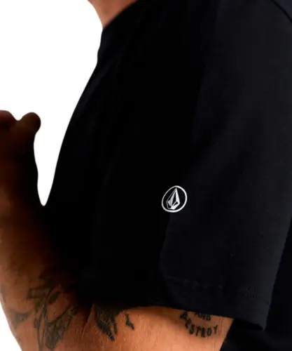 Camiseta Volcom Solid Stone Preta