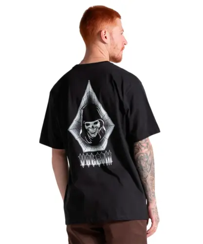 Camiseta Volcom Gamma Doom Preto