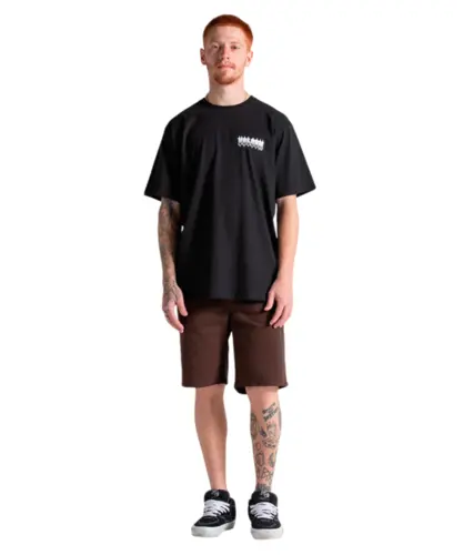 Camiseta Volcom Gamma Doom Preto