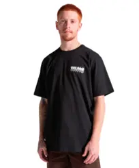 Camiseta Volcom Gamma Doom Preto