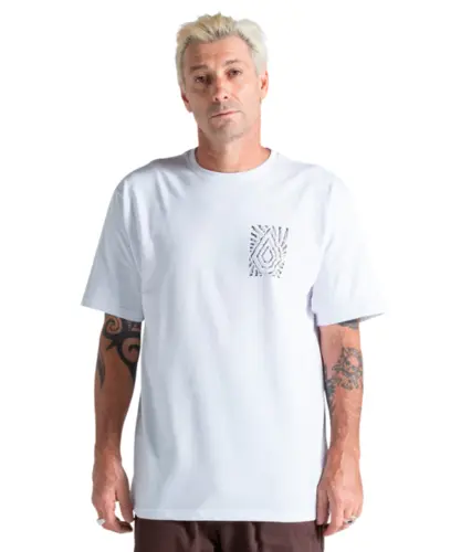 Camiseta Volcom Radiation Branco